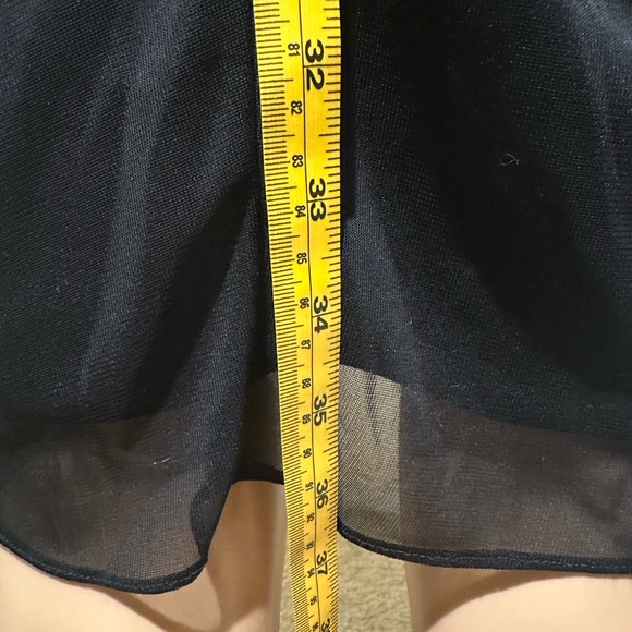 EUC Sleeveless Dress Lace at Front & Back,Black,Size 10 - Picture 10 of 13